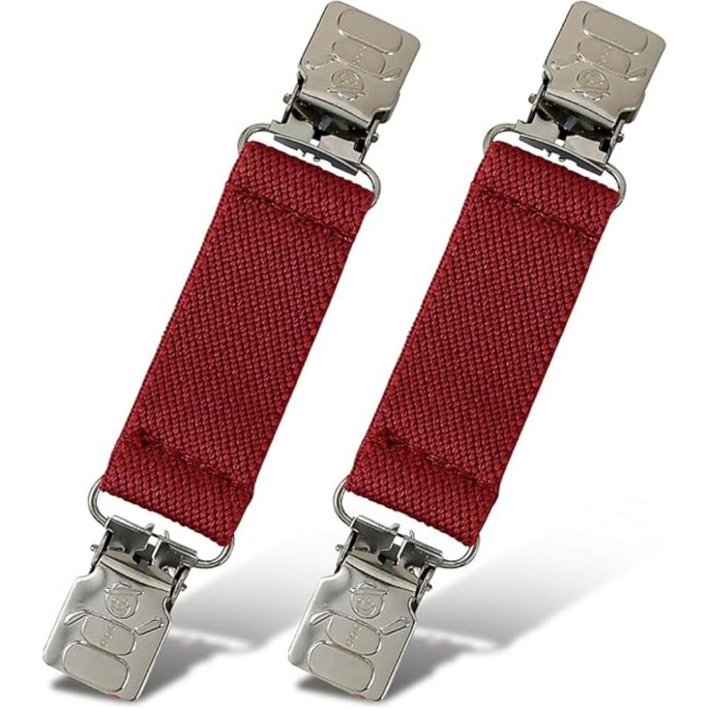 Hold’Em Mitten Glove Clips for Toddler & Kids Extra Tight Grip - Red